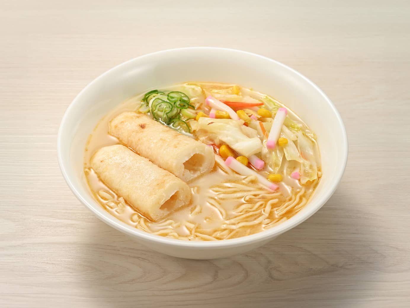 きりたんぽラーメン 秋田チャンポン味の調理イメージ
